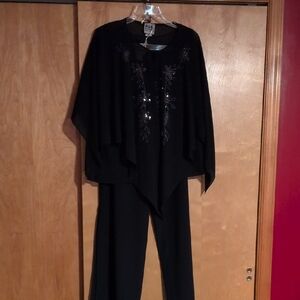 R&M Richards Classic Black Dress